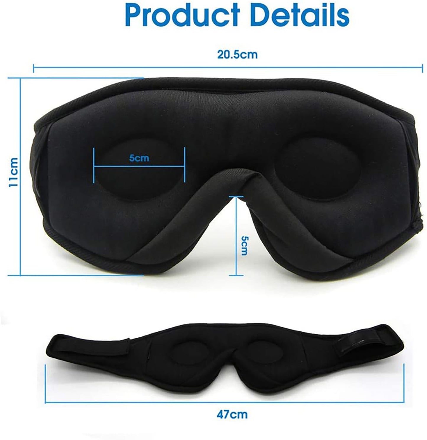 Wireless Call Stereo Music Blackout Sleep Eye Mask