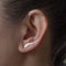 Natural Landscape Mountain Ear Climber Earring Geography Jewelry Trekking