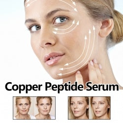 EELHOE Copper Peptide Serum, Fade Out Fine Lines Moisturize Skin Firming Bright Spots And Delicate Pores