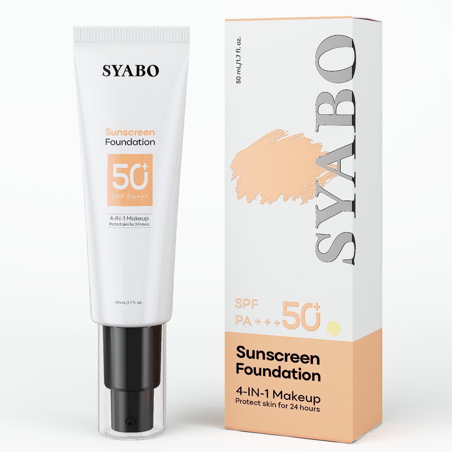 SPF50 Sunscreen Liquid Foundation